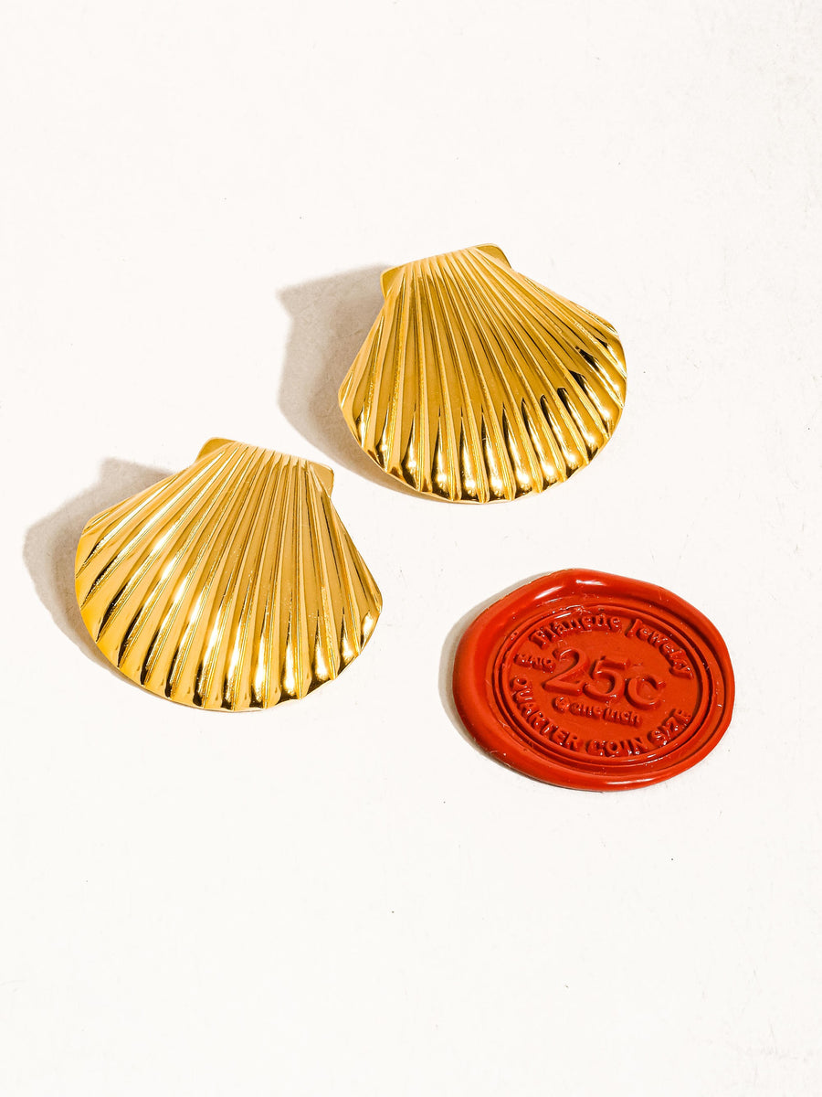 Simone David Shell Simone Shell Earrings – Sole Statesboro