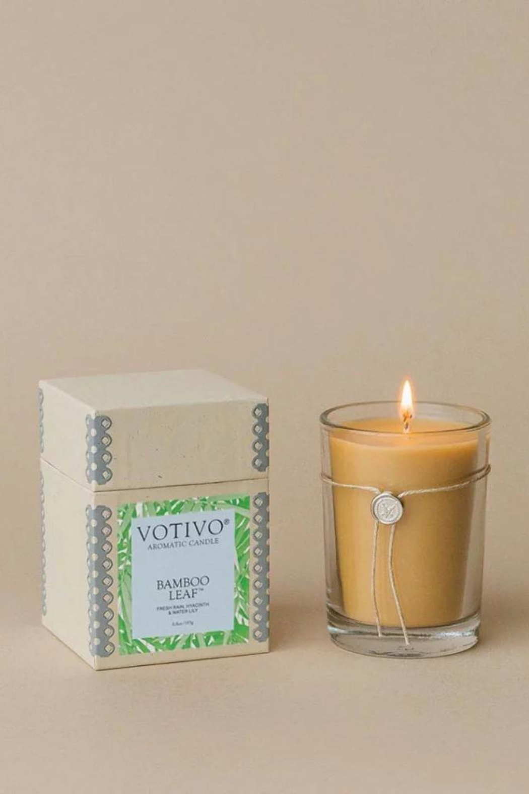 Aromatic Candle Bamboo Leaf