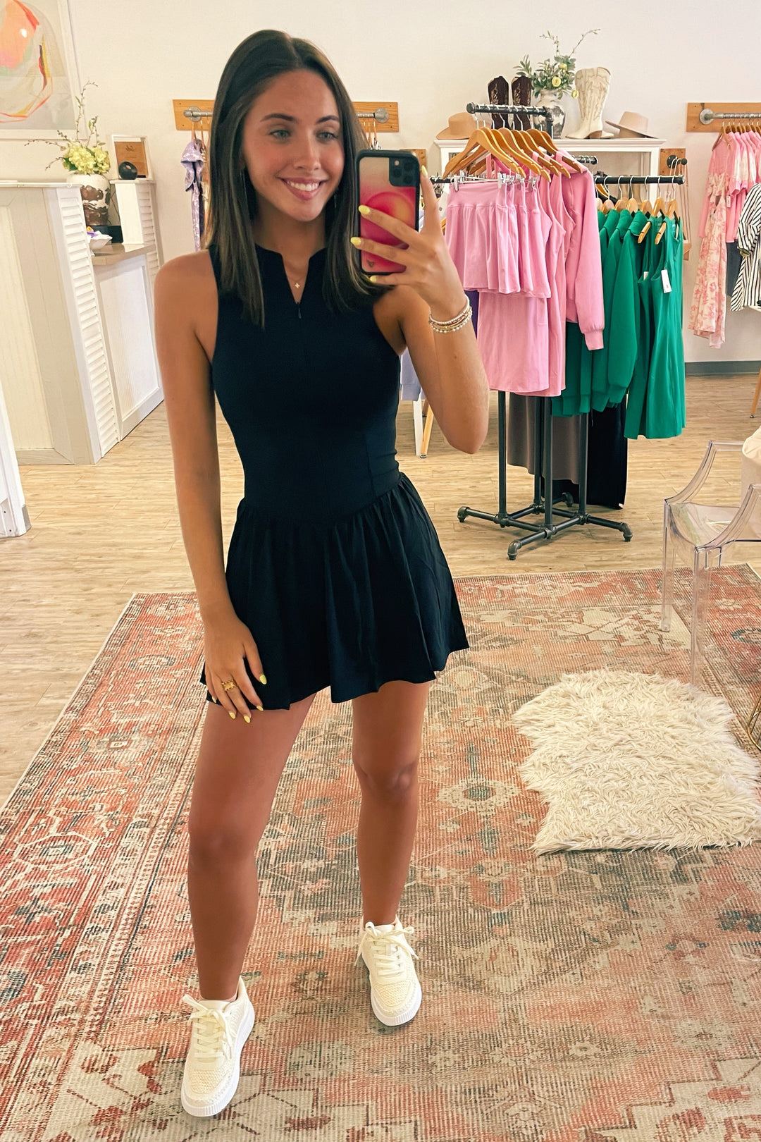 Star Athletic Dress Black / Medium