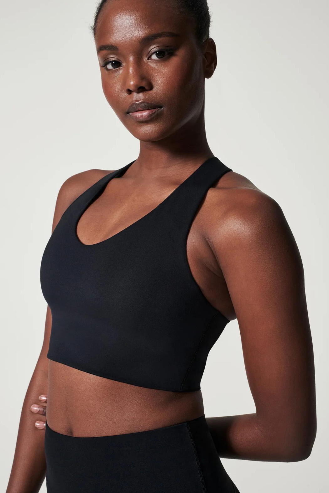 spanx crop top bra