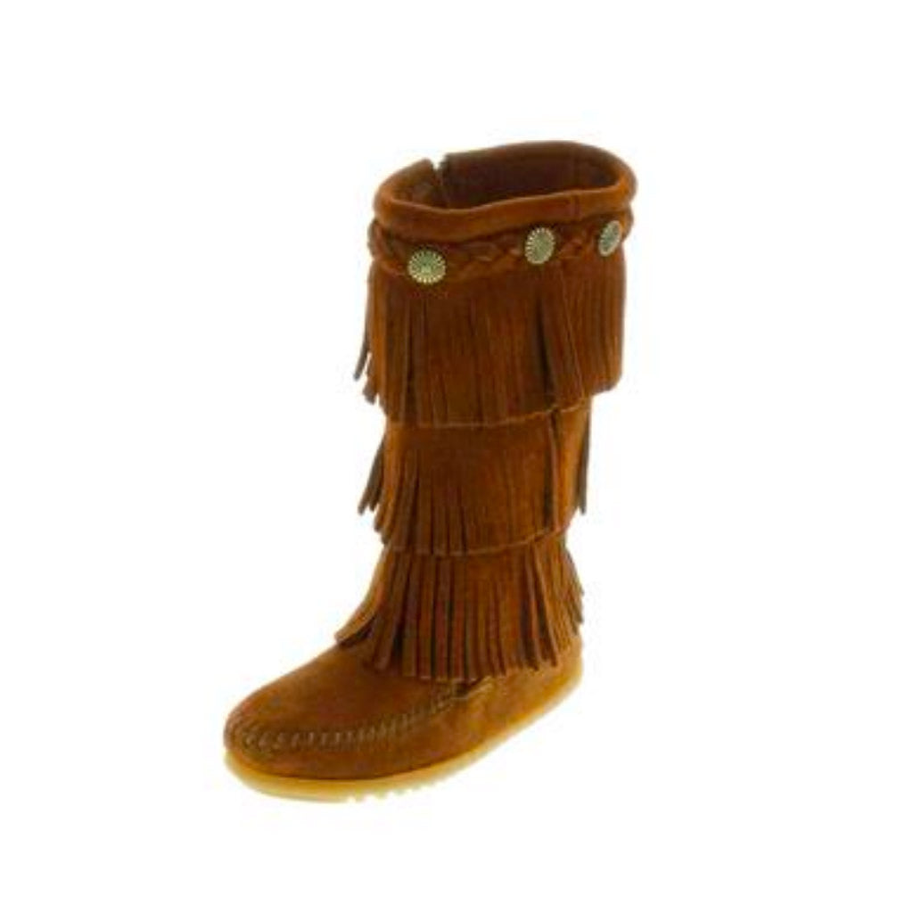 Kids' 3-Layer Fringe Boot – Sole Statesboro